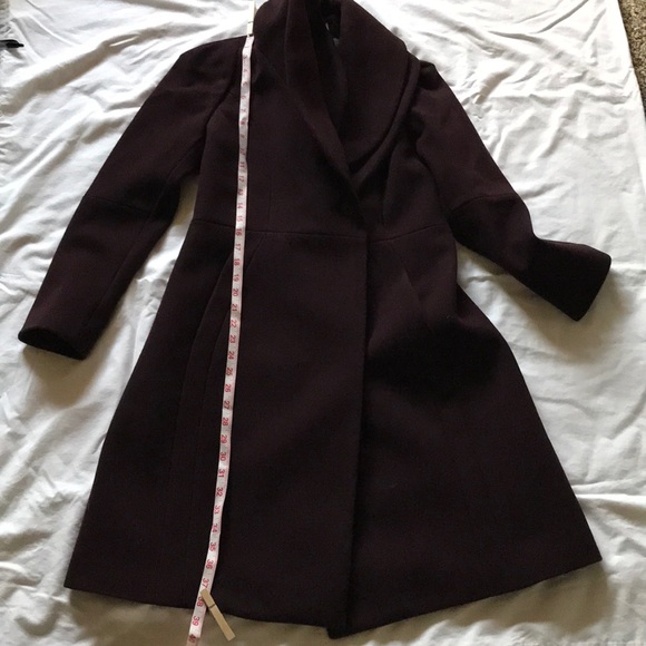 REISS FENELLA SIDE PANELED DETAIL COAT - Picture 6 of 8